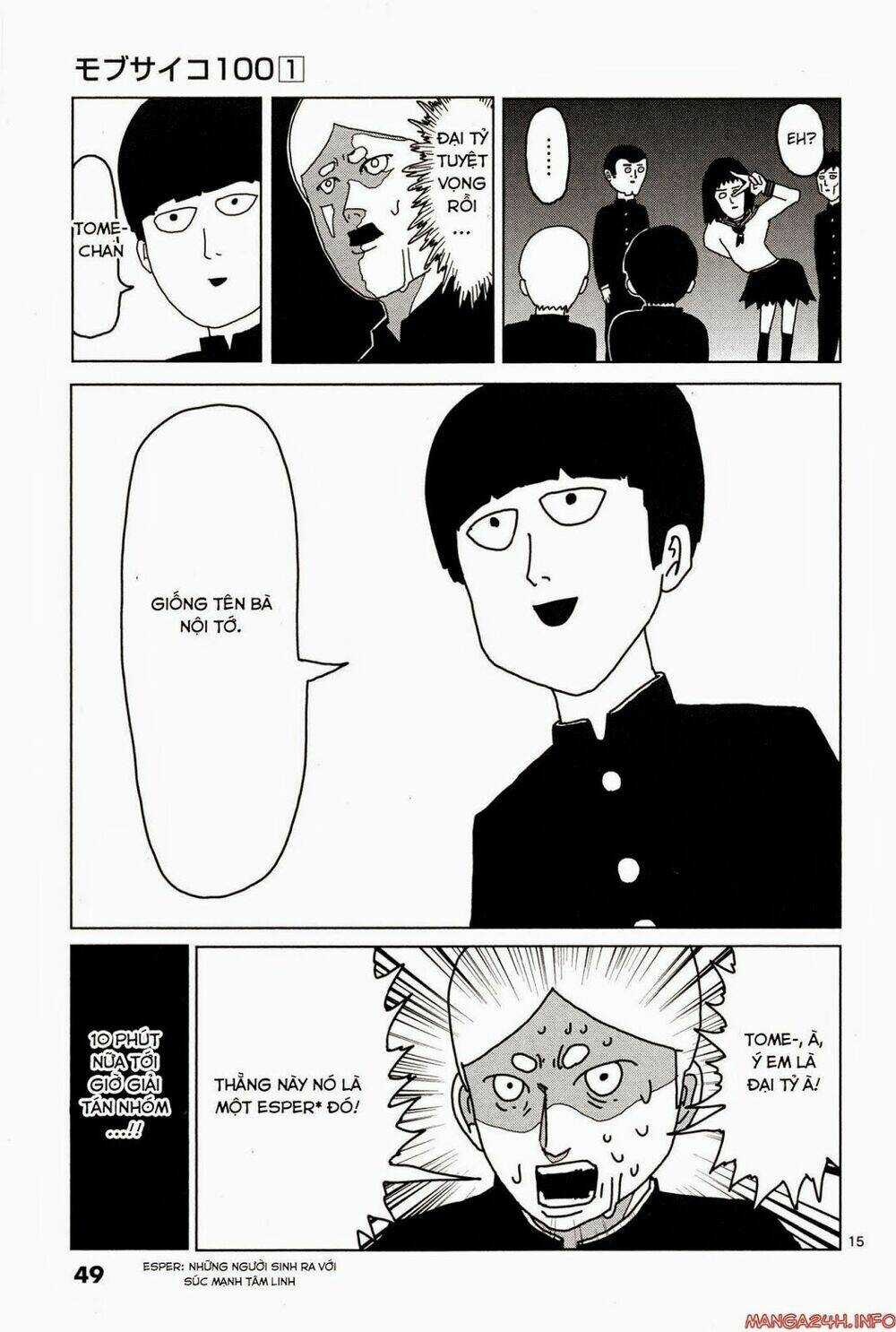 Mob Psycho 100 Chapter 3 trang 16