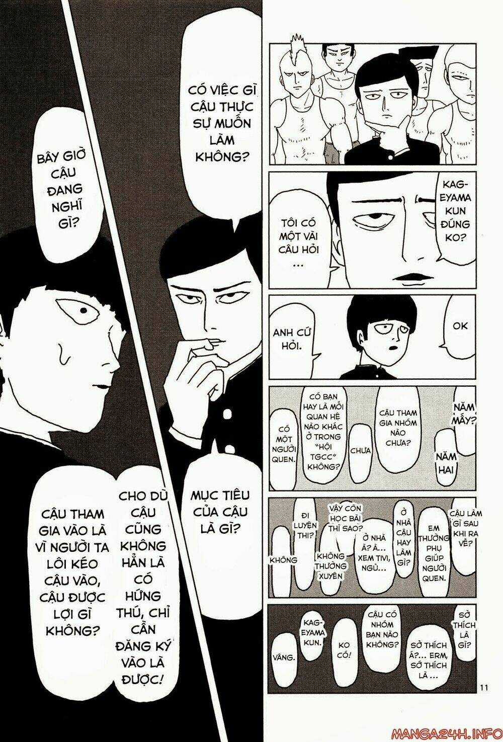 Mob Psycho 100 Chapter 4 trang 12