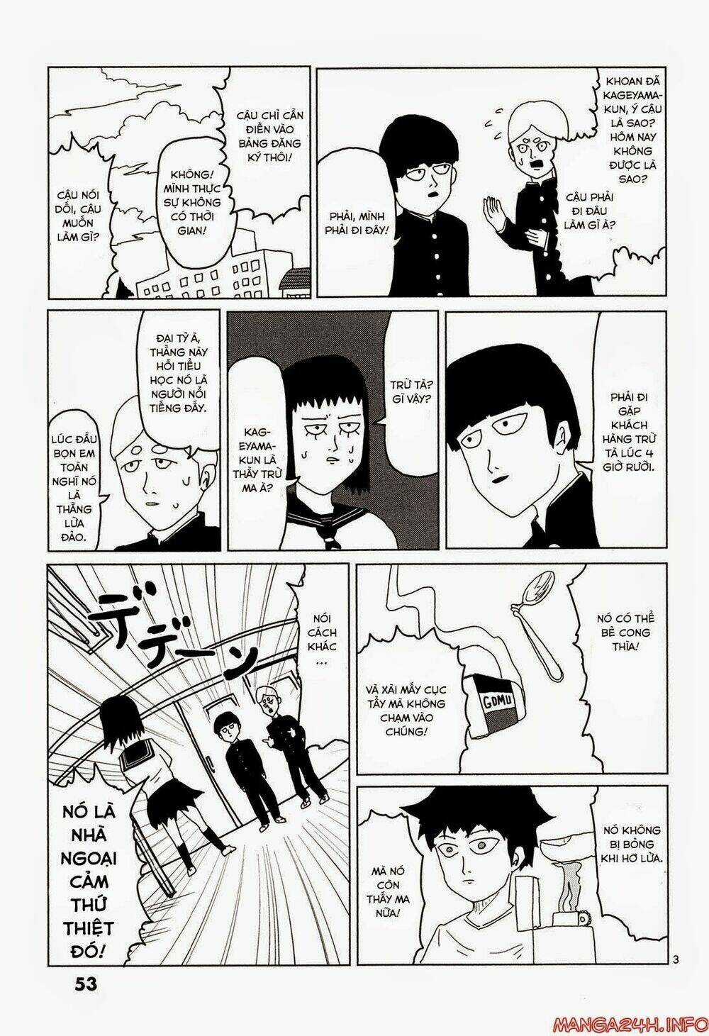 Mob Psycho 100 Chapter 4 trang 4