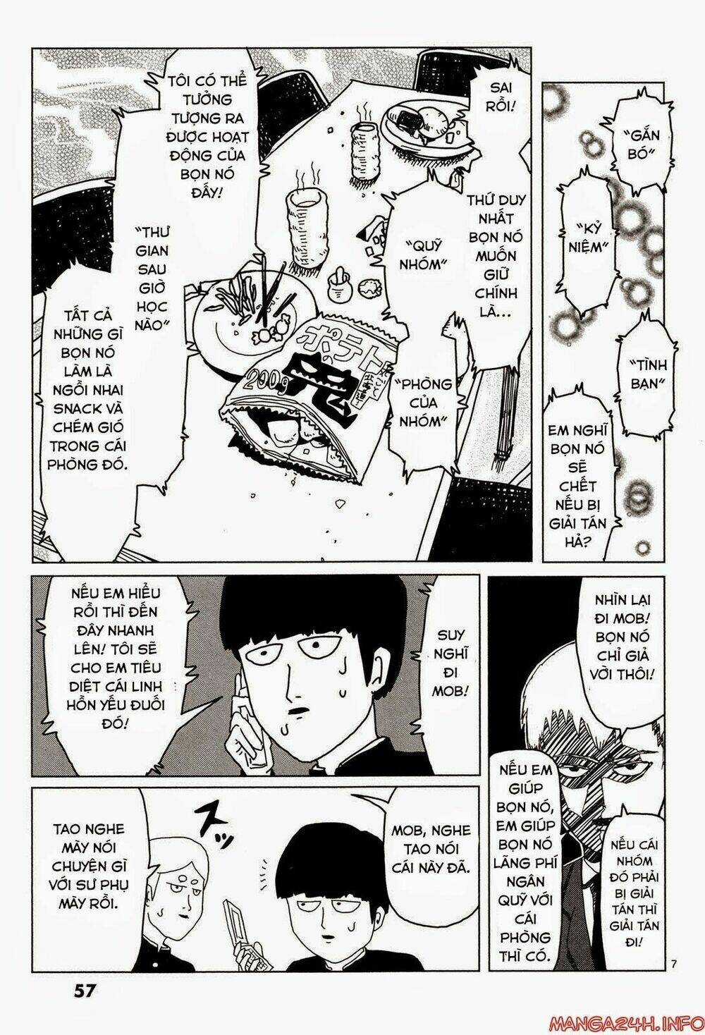 Mob Psycho 100 Chapter 4 trang 8