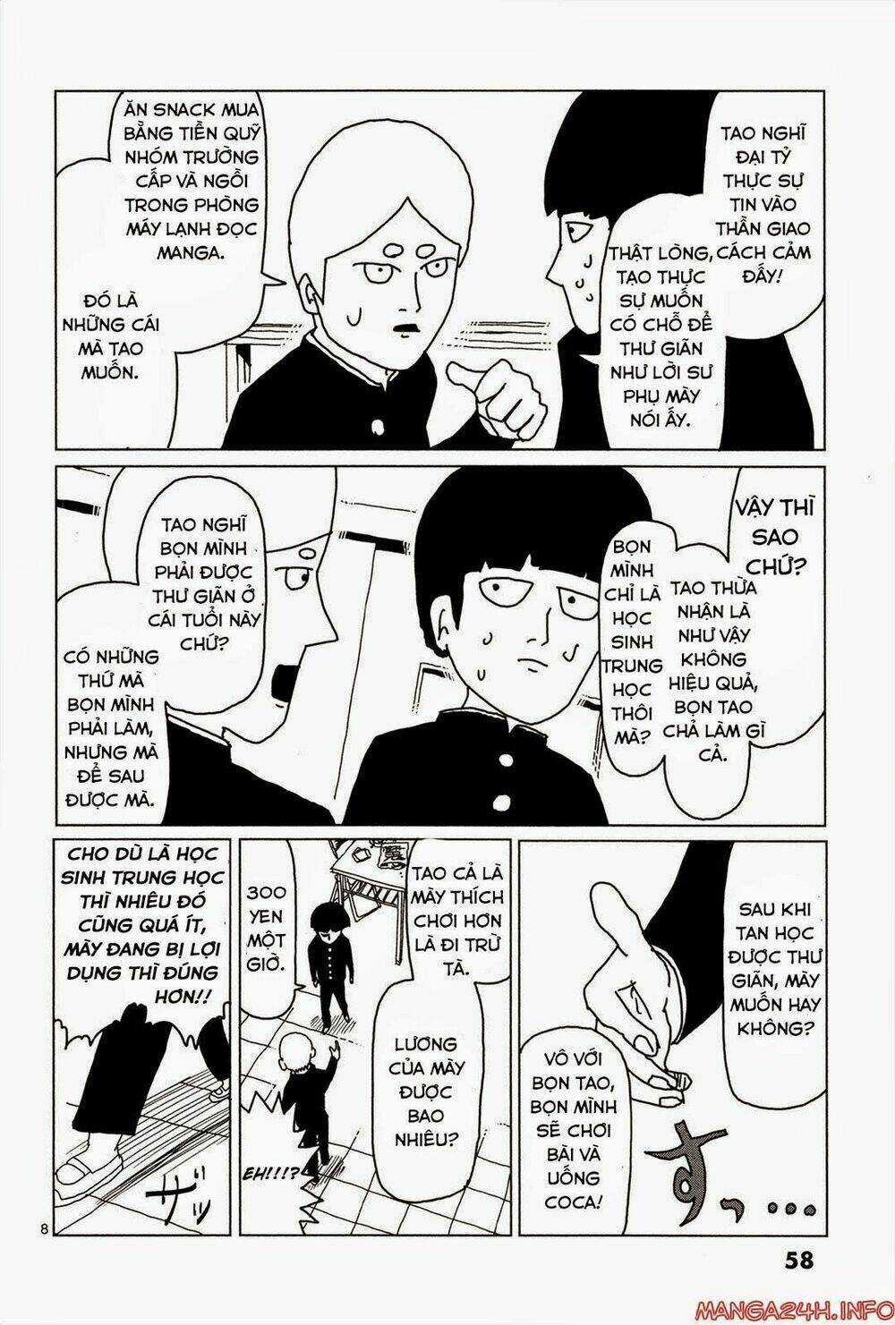 Mob Psycho 100 Chapter 4 trang 9