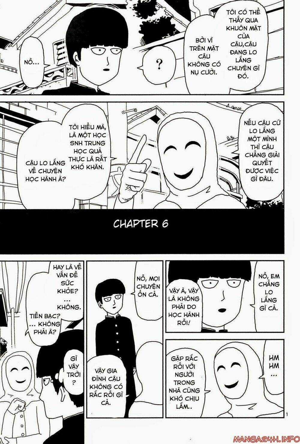 Mob Psycho 100 Chapter 6 trang 2