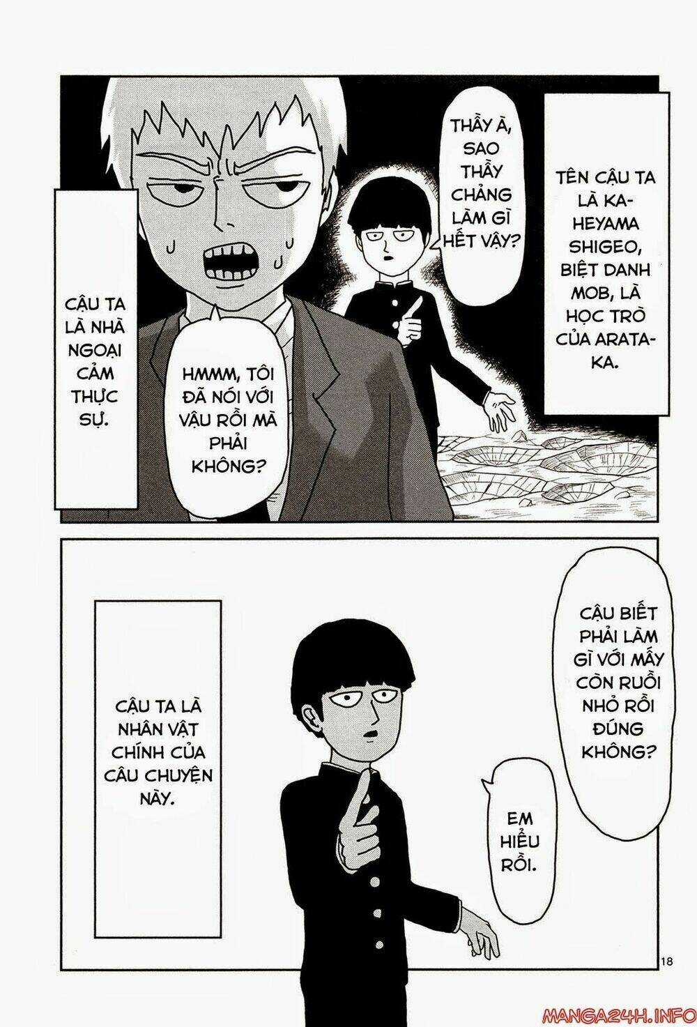Mob Psycho 100 Chapter 9.5 trang 19