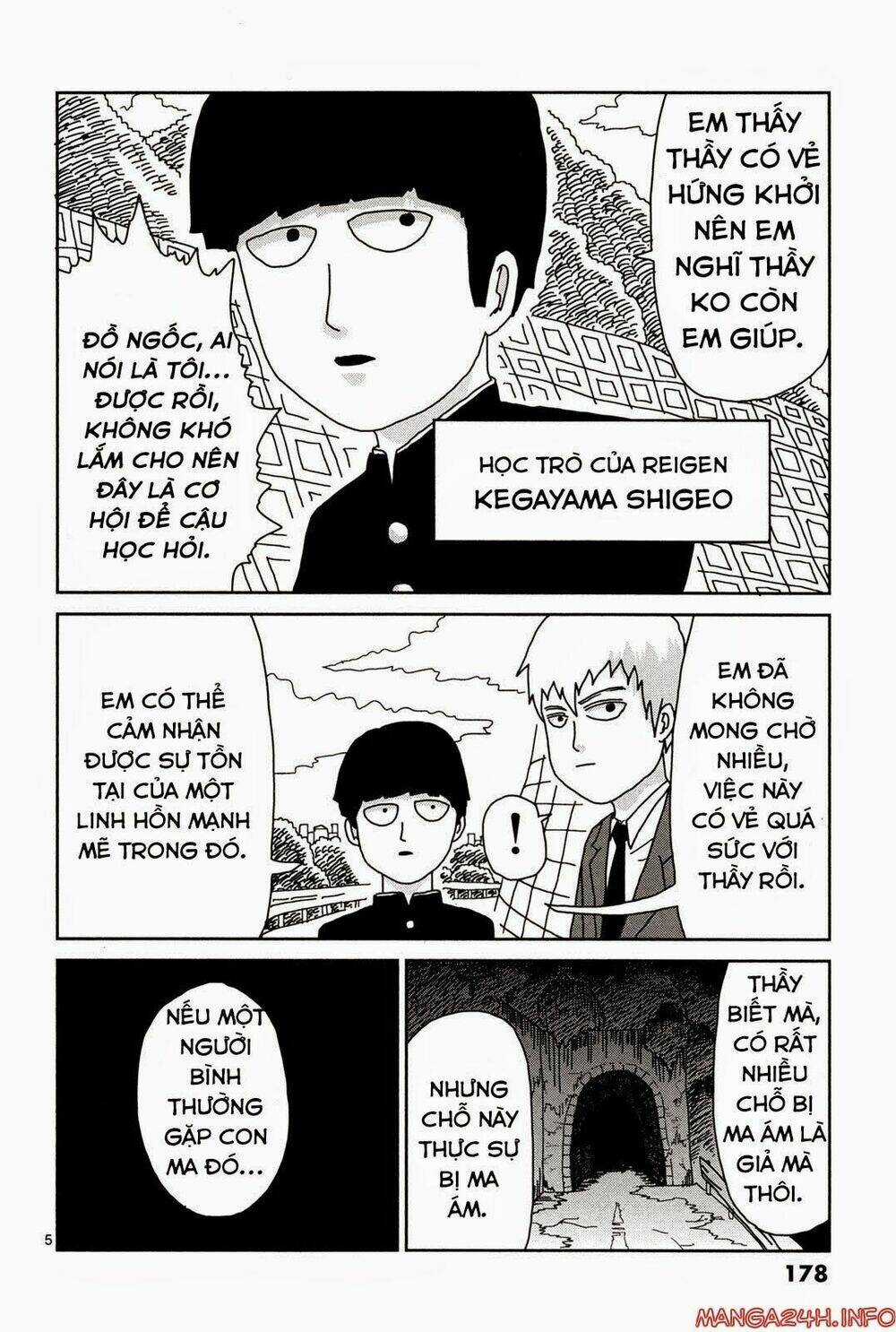 Mob Psycho 100 Chapter 9.5 trang 6
