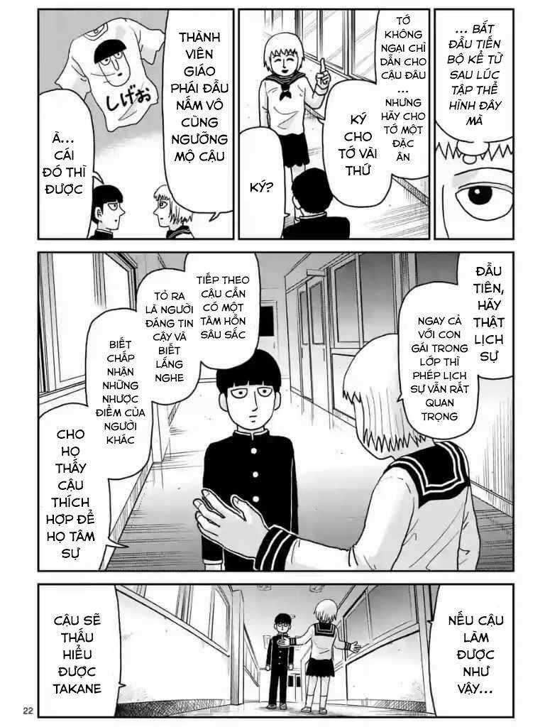 Mob Psycho 100 Chapter 99 trang 22