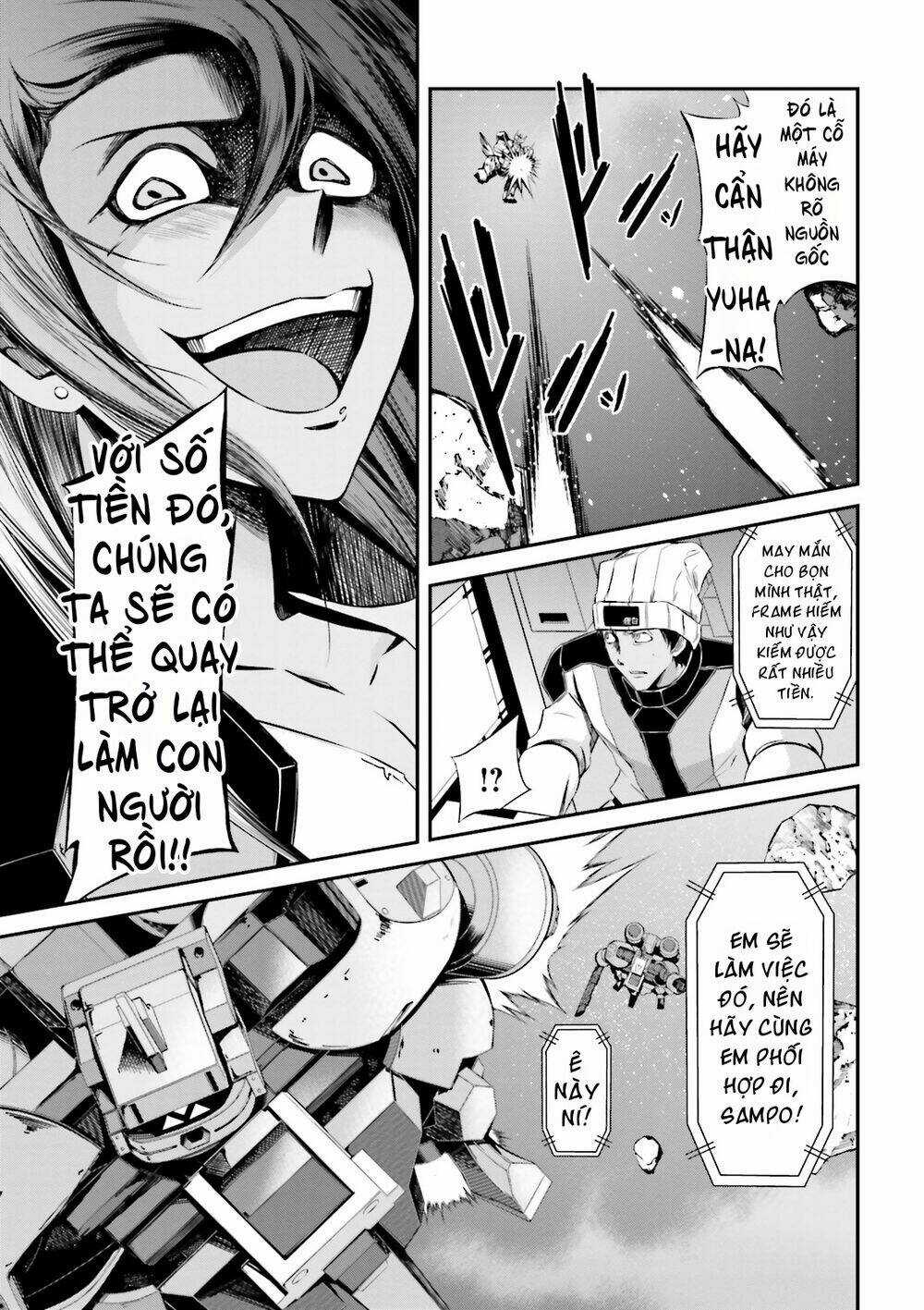 Mobile Suit Gundam Iron-Blooded Orphans Gekko Chapter 2 trang 23