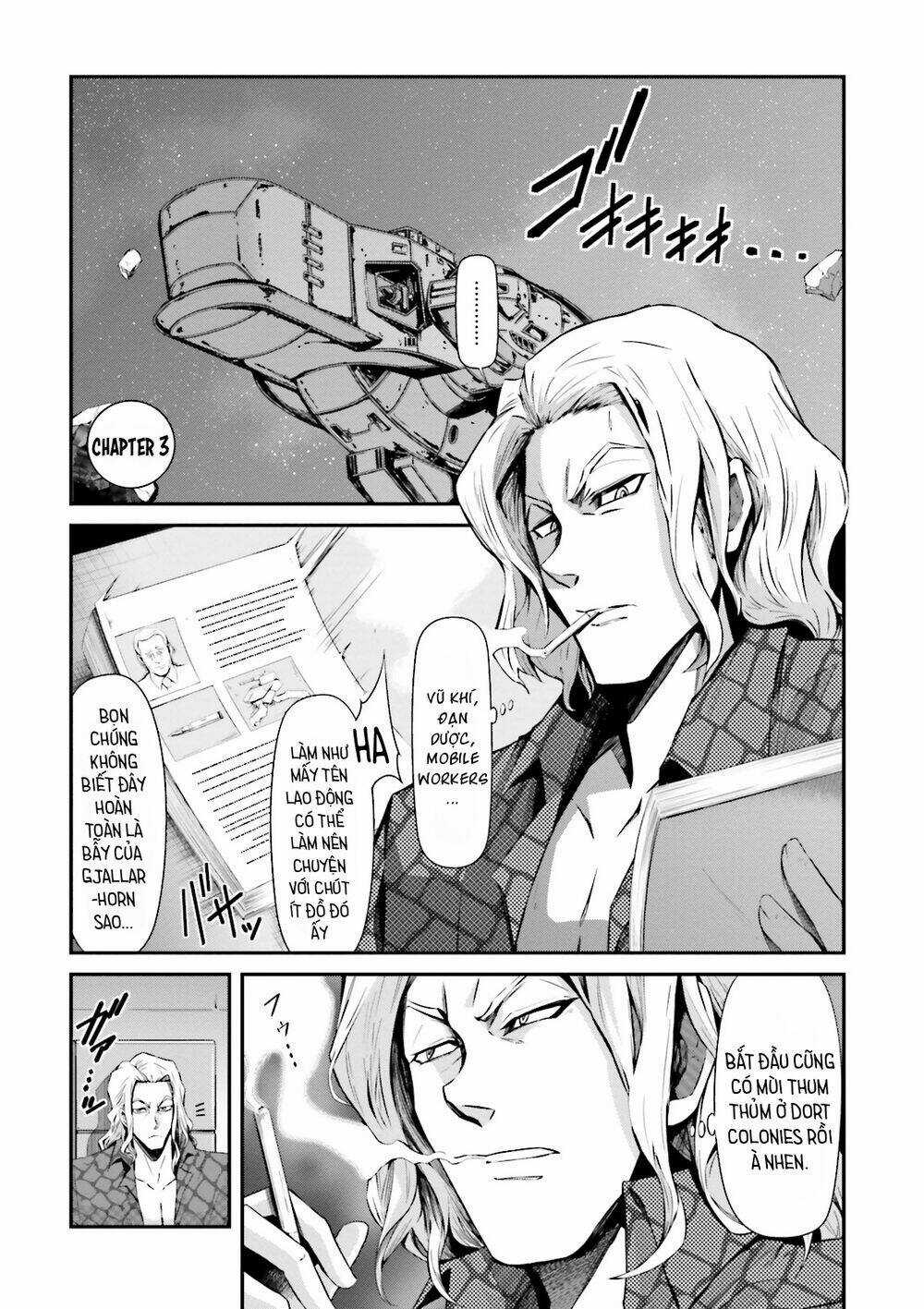 Mobile Suit Gundam Iron-Blooded Orphans Gekko Chapter 3 trang 5