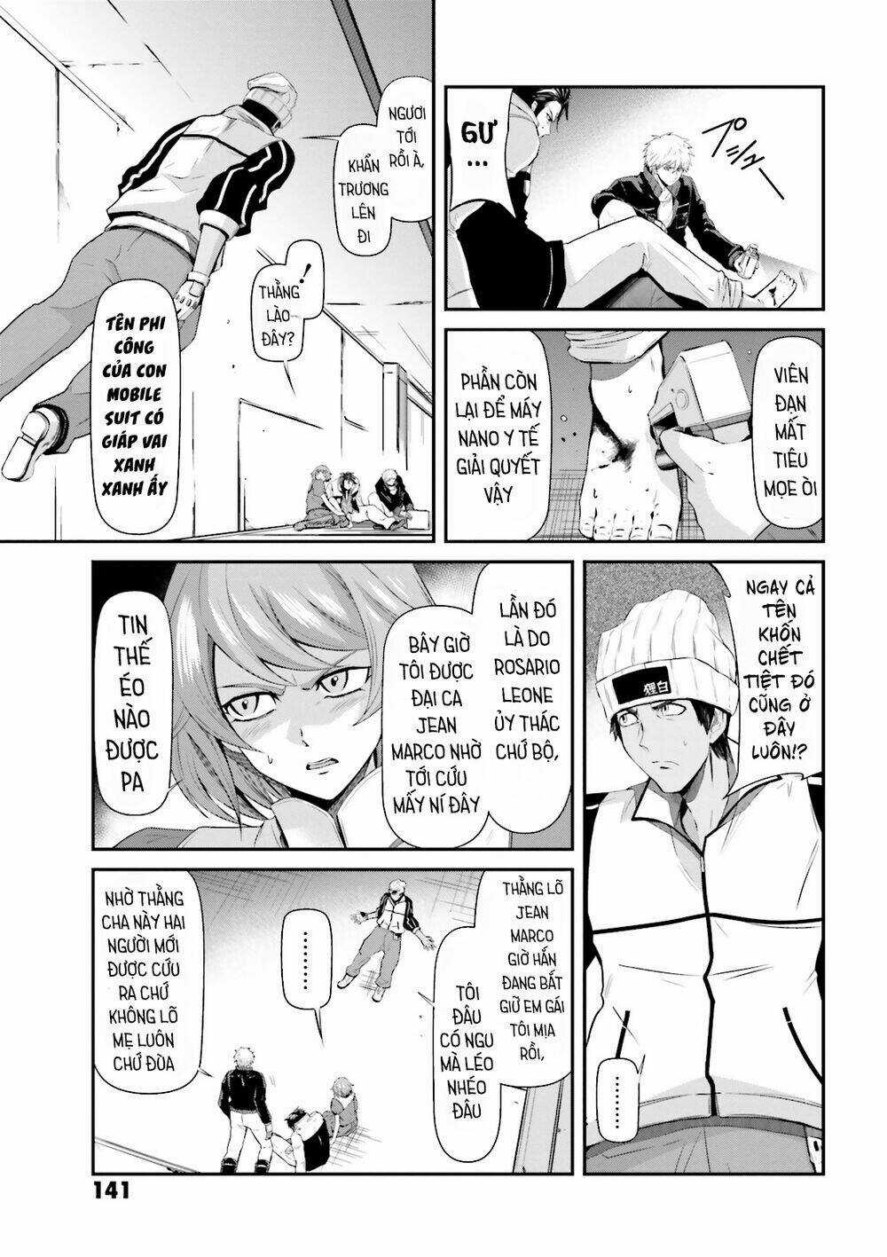 Mobile Suit Gundam Iron-Blooded Orphans Gekko Chapter 4 trang 26