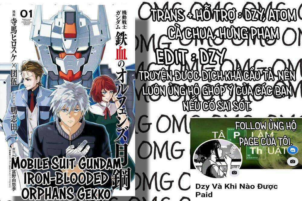 Mobile Suit Gundam Iron-Blooded Orphans Gekko Chapter 4 trang 48