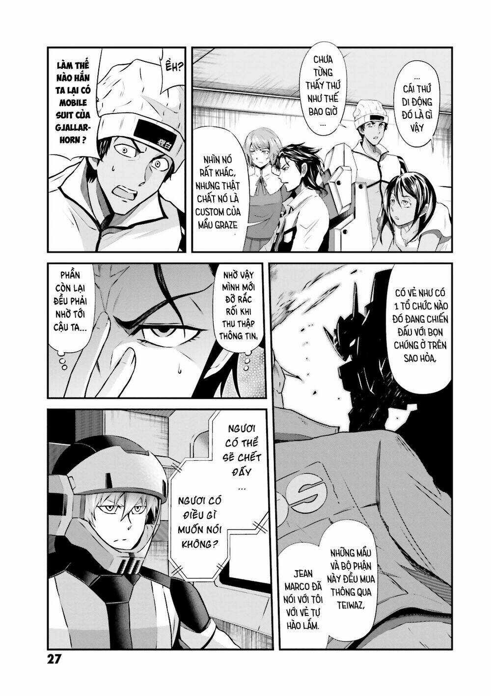 Mobile Suit Gundam Iron-Blooded Orphans Gekko Chapter 5 trang 28