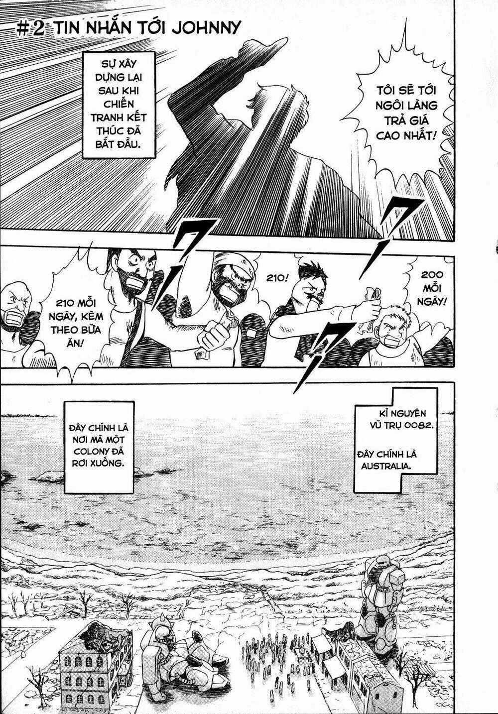 Mobile Suit Gundam Msv Chronicles: Johnny Ridden Chapter 2 trang 0