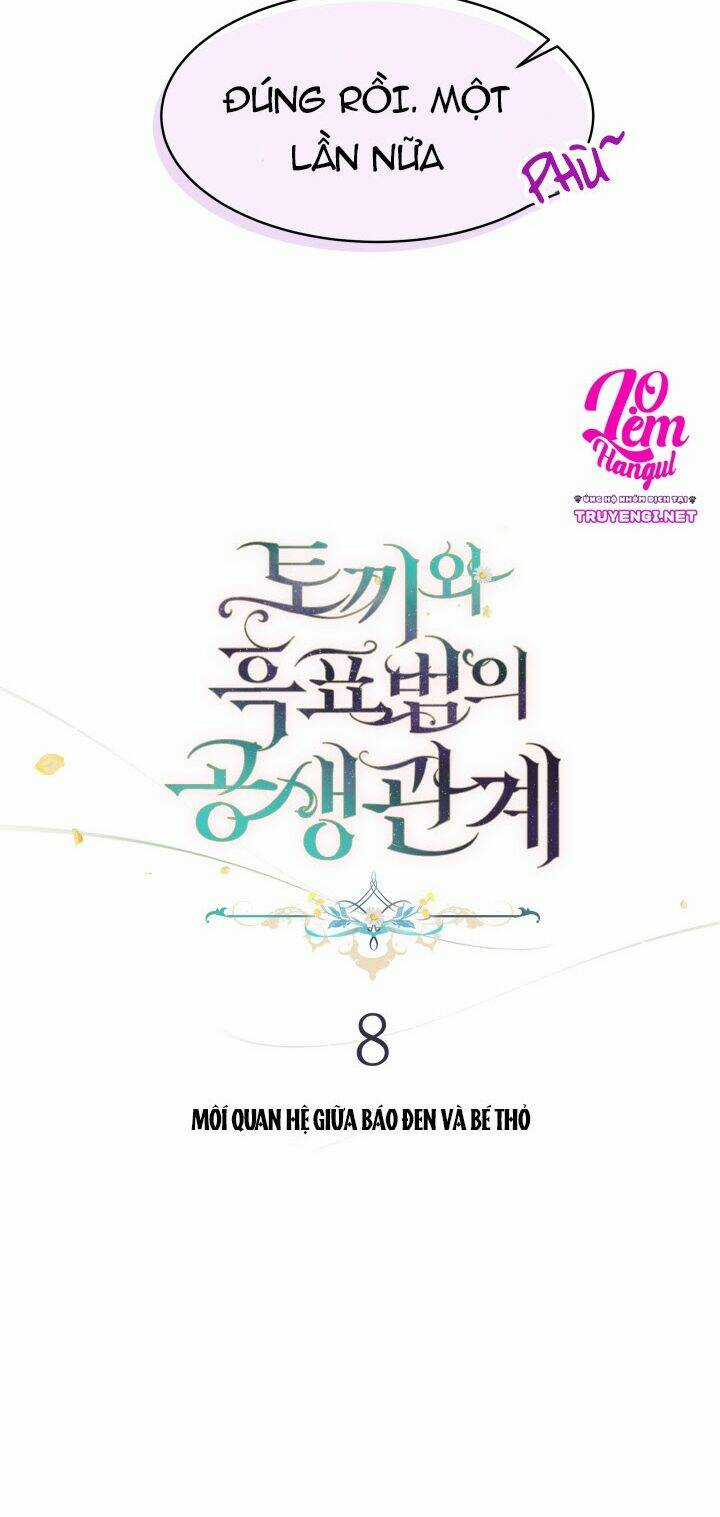 Mối Liên Kết Giữa Báo Đen Và Bé Thỏ Chapter 8 trang 6