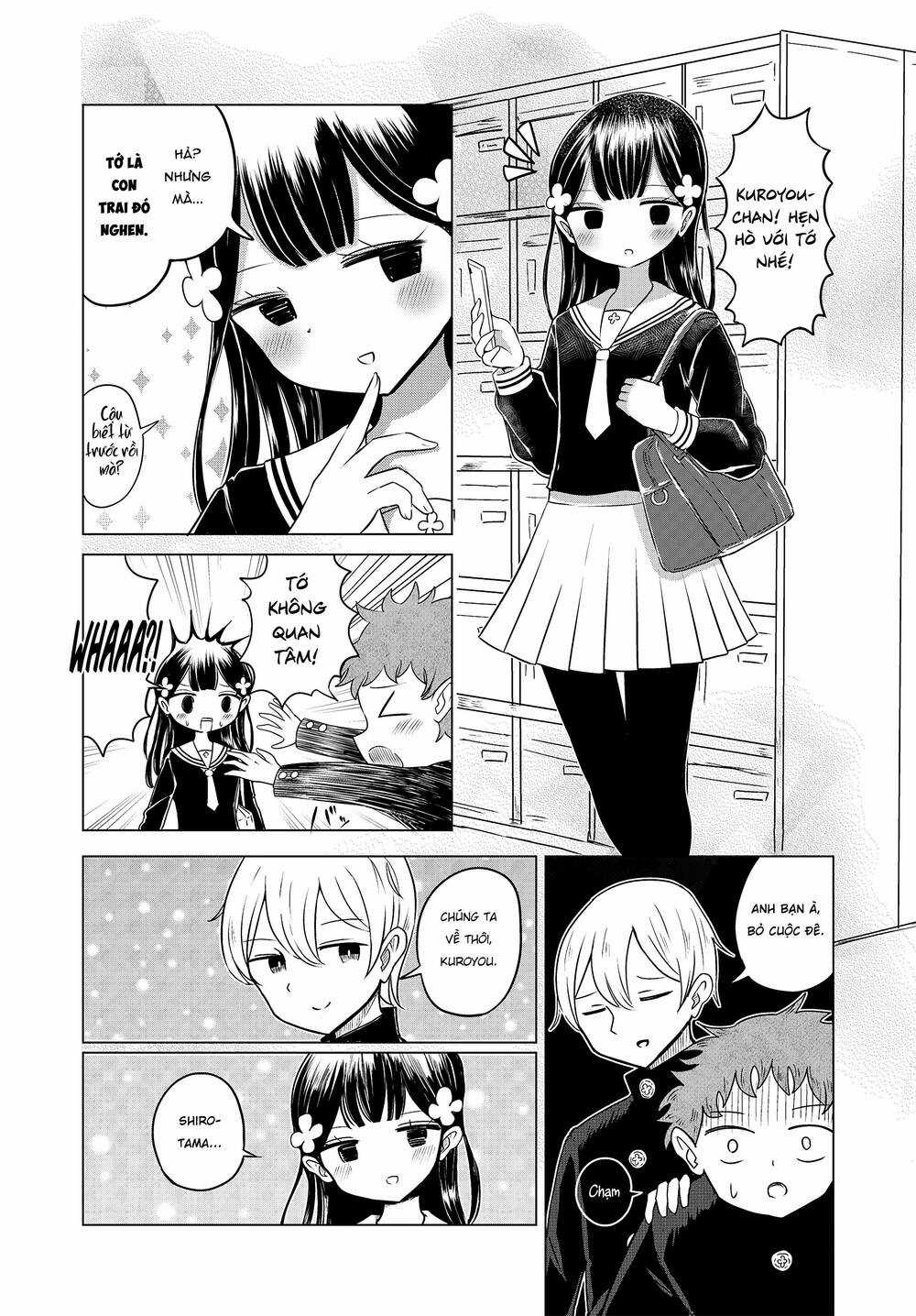 Mối Quan Hệ Kỳ Lạ Của Kuroyou-Chan Và Shirotama-Kun Chapter 1 trang 2