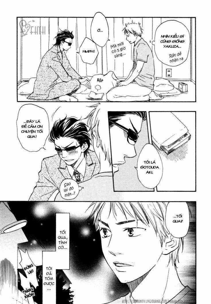 Mối Tình Cảnh Sát Và Côn Đồ Chapter 1 trang 12