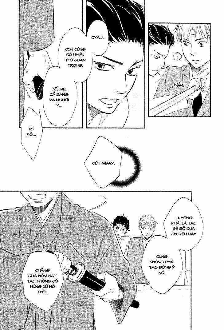 Mối Tình Cảnh Sát Và Côn Đồ Chapter 3 trang 34