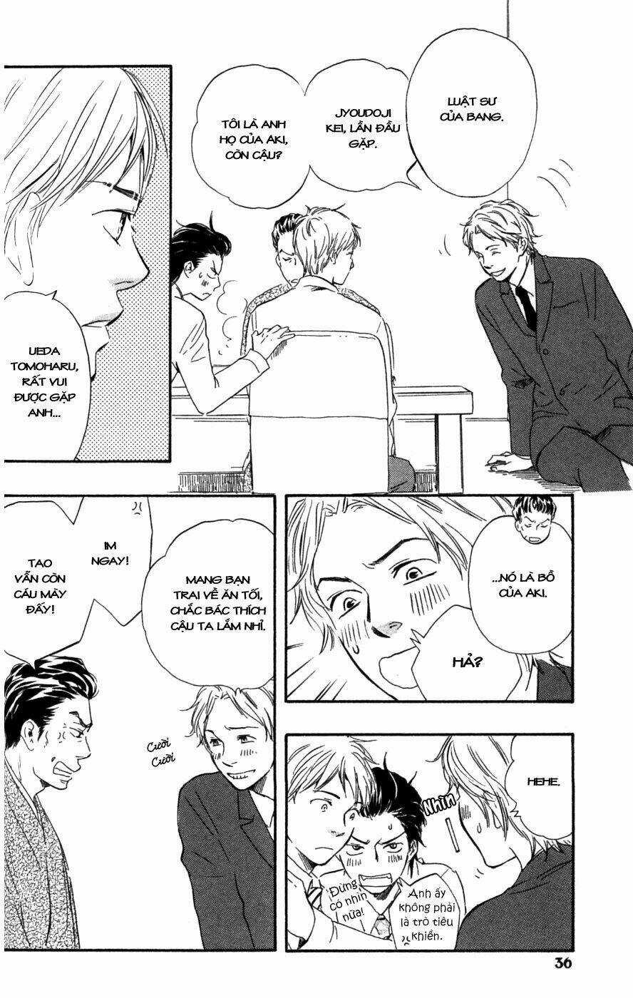 Mối Tình Cảnh Sát Và Côn Đồ Chapter 5 trang 35