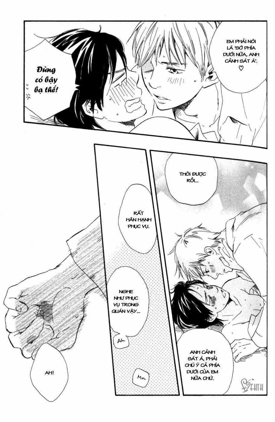 Mối Tình Cảnh Sát Và Côn Đồ Chapter 6 trang 37