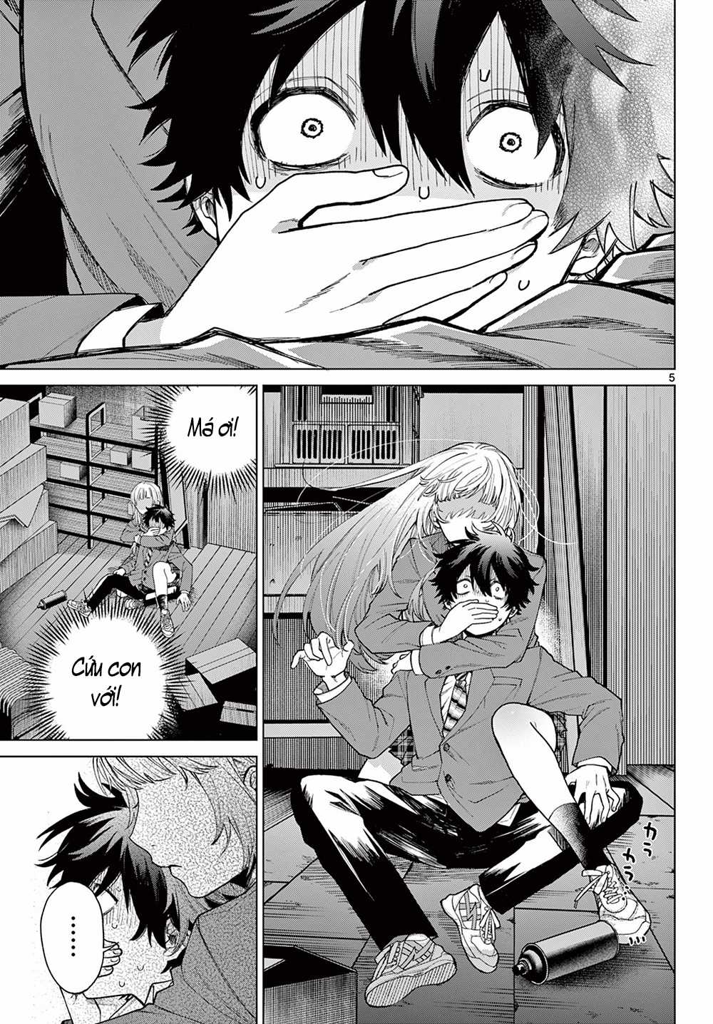 Mối Tình Đầu Của Akira Momose Đang Trên Bờ Vực Đổ Vỡ Chapter 2 trang 5