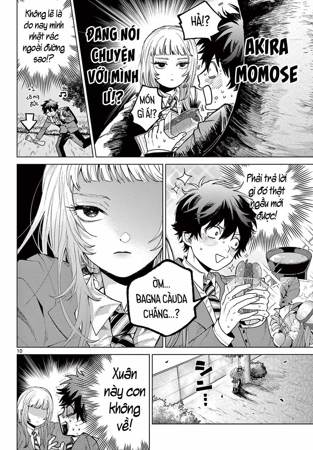 Mối Tình Đầu Của Momose Akira Đang Trên Bờ Vực Đổ Vỡ Chapter 1 trang 9