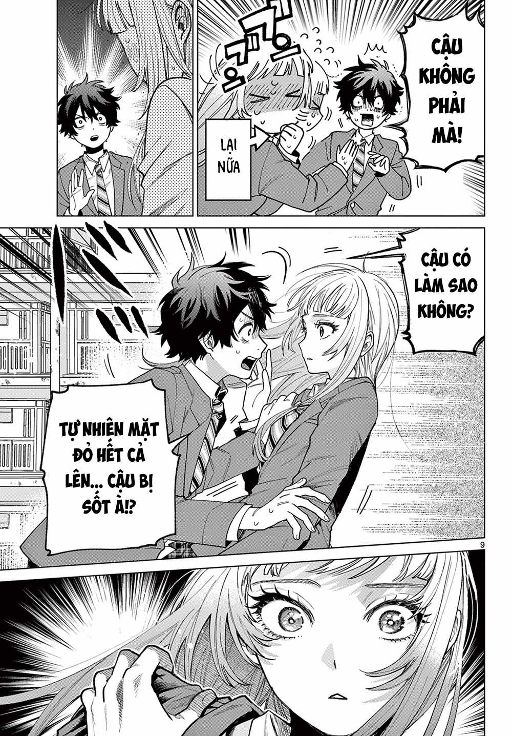 Mối Tình Đầu Của Momose Akira Đang Trên Bờ Vực Đổ Vỡ Chapter 2 trang 9