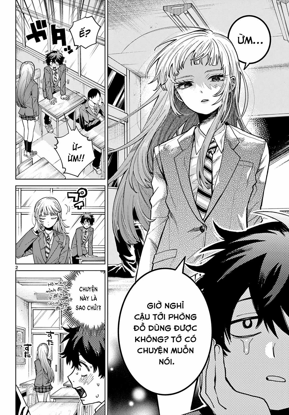 Mối Tình Đầu Đầy Trắc Trở Của Momose Akira Chapter 2 trang 1