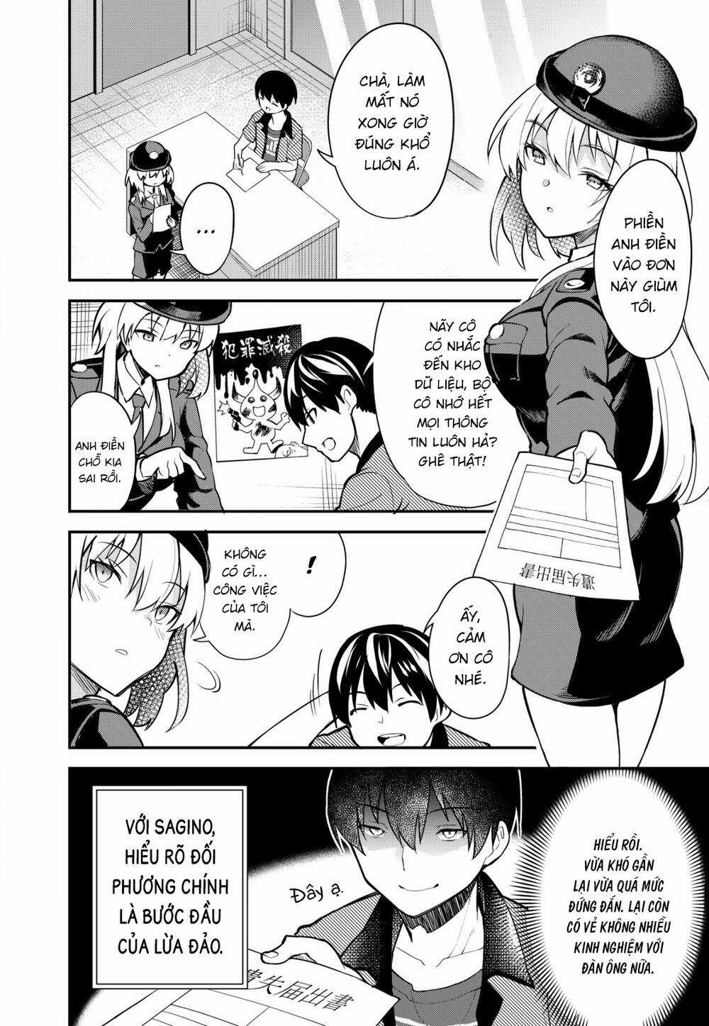 Mối Tình Giữa Tên Lừa Đảo Và Nữ Cảnh Sát Chapter 1 trang 13