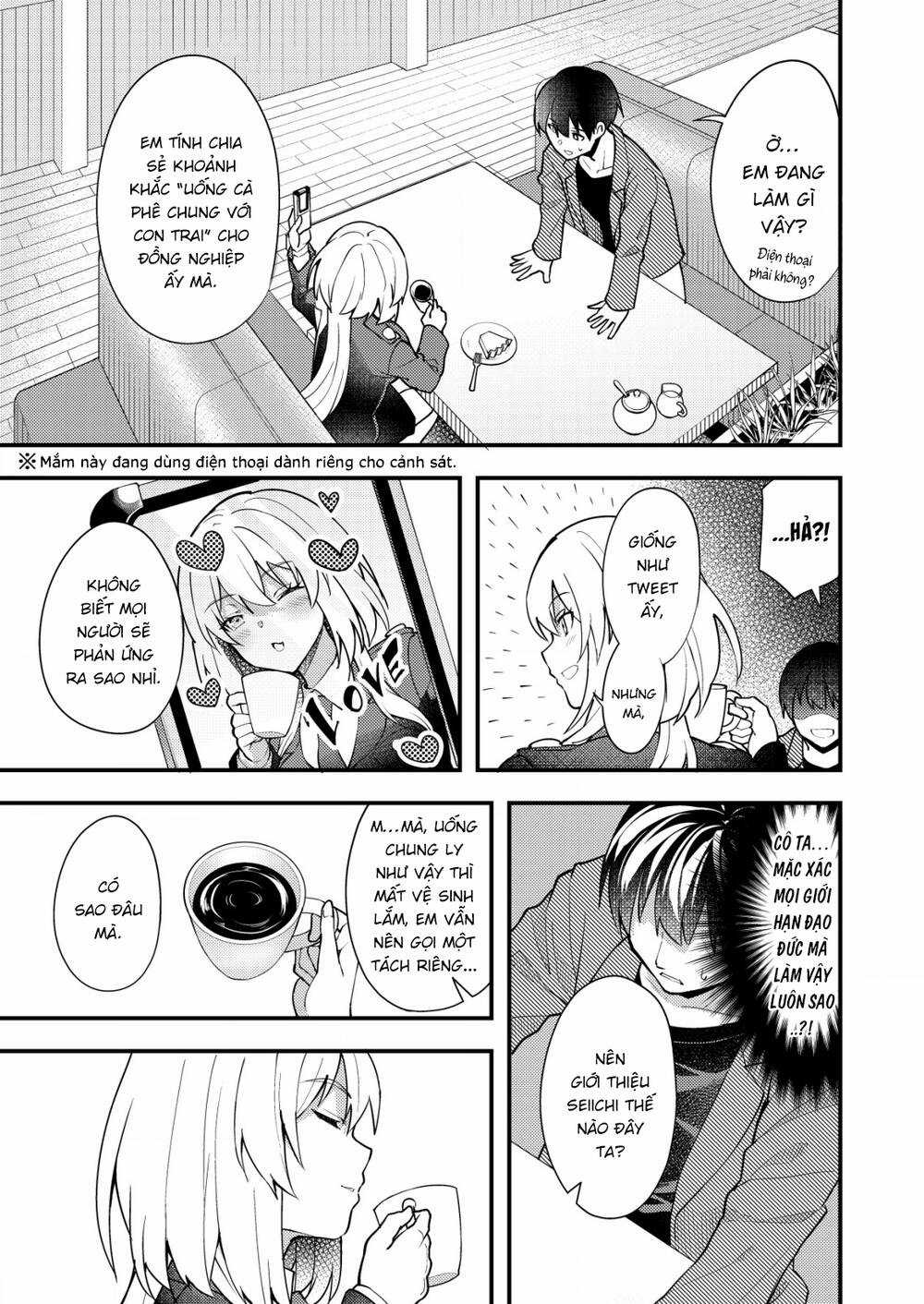 Mối Tình Giữa Tên Lừa Đảo Và Nữ Cảnh Sát Chapter 3 trang 13