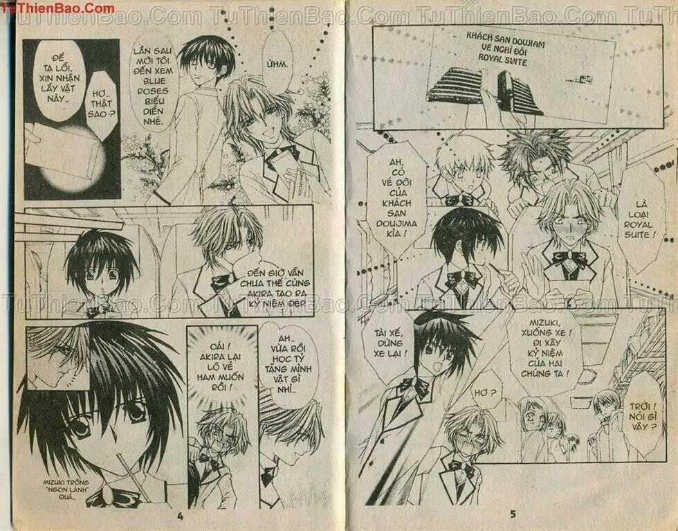 Mối Tình Hoa Hồng Xanh Chapter 3 trang 1