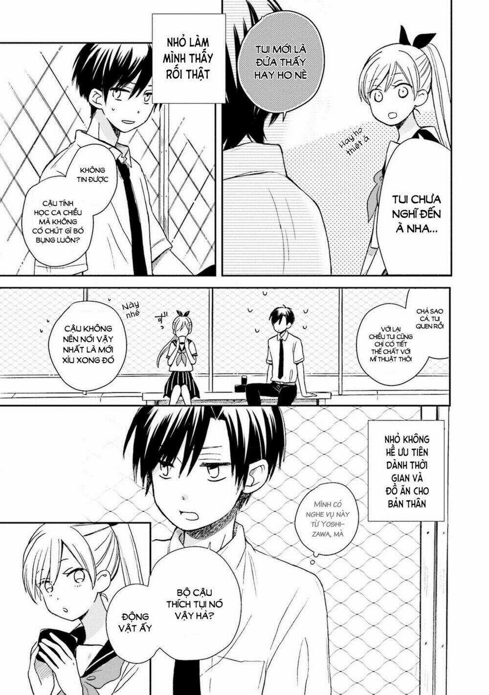 Mối Tình Này Không Nằm Trong Kế Hoạch Của Fukami-Kun Chapter 4 trang 9