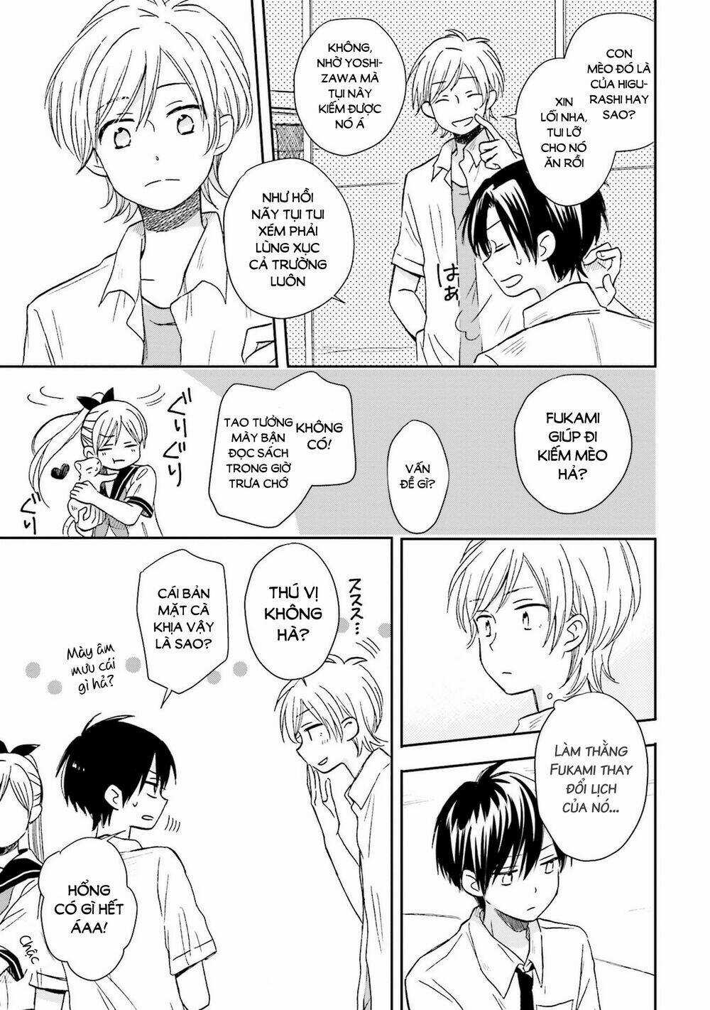 Mối Tình Này Không Nằm Trong Kế Hoạch Của Fukami-Kun Chapter 5 trang 11