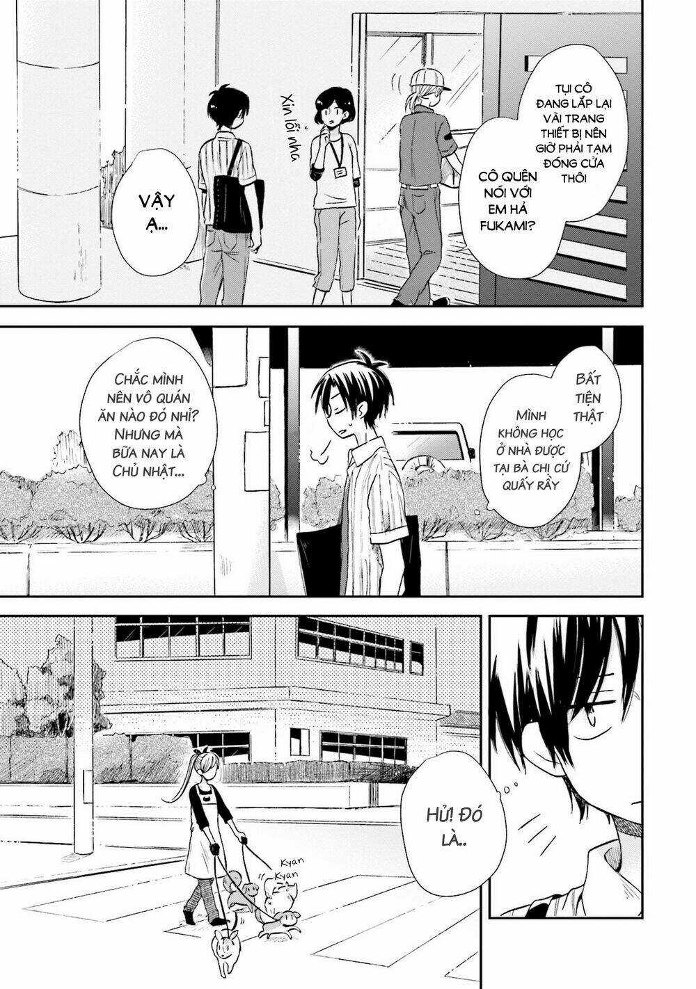 Mối Tình Này Không Nằm Trong Kế Hoạch Của Fukami-Kun Chapter 6 trang 11