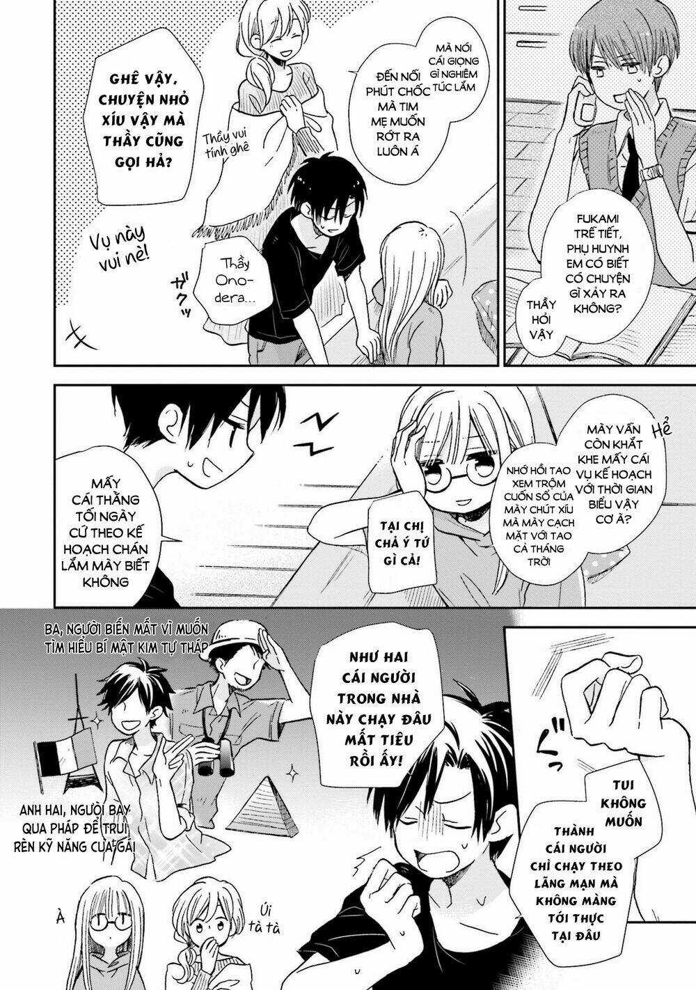 Mối Tình Này Không Nằm Trong Kế Hoạch Của Fukami-Kun Chapter 6 trang 8