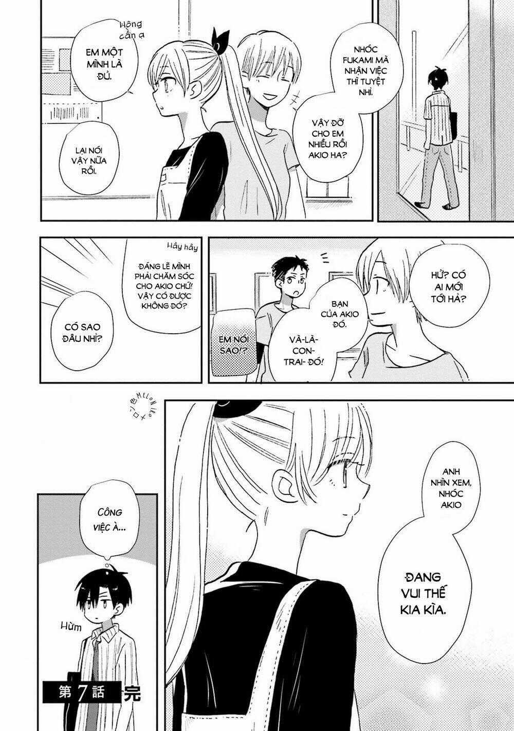 Mối Tình Này Không Nằm Trong Kế Hoạch Của Fukami-Kun Chapter 7 trang 16