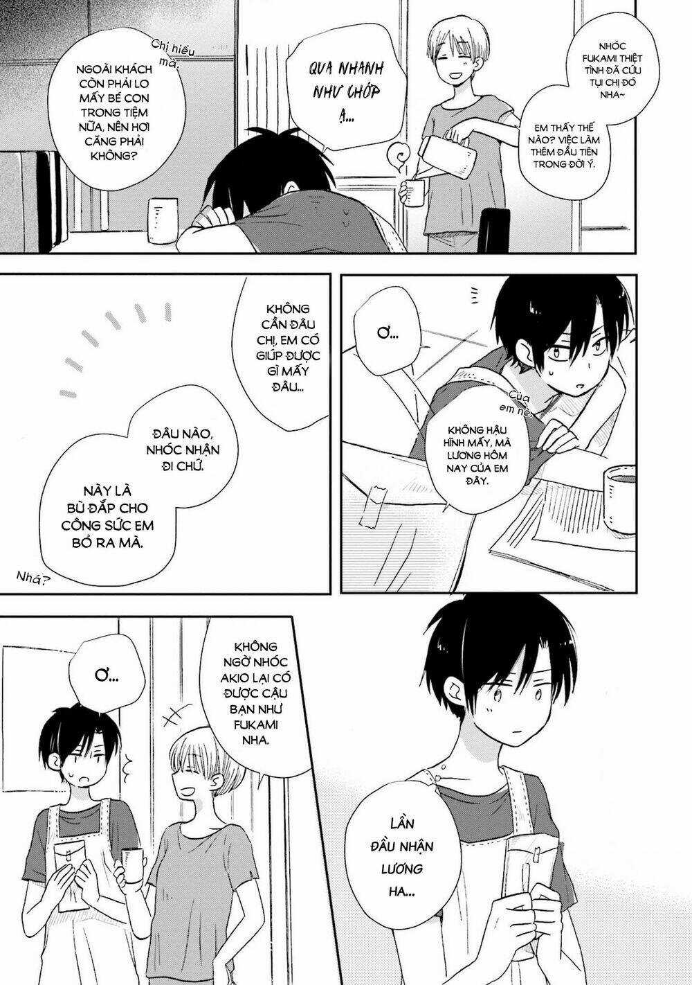 Mối Tình Này Không Nằm Trong Kế Hoạch Của Fukami-Kun Chapter 7 trang 9