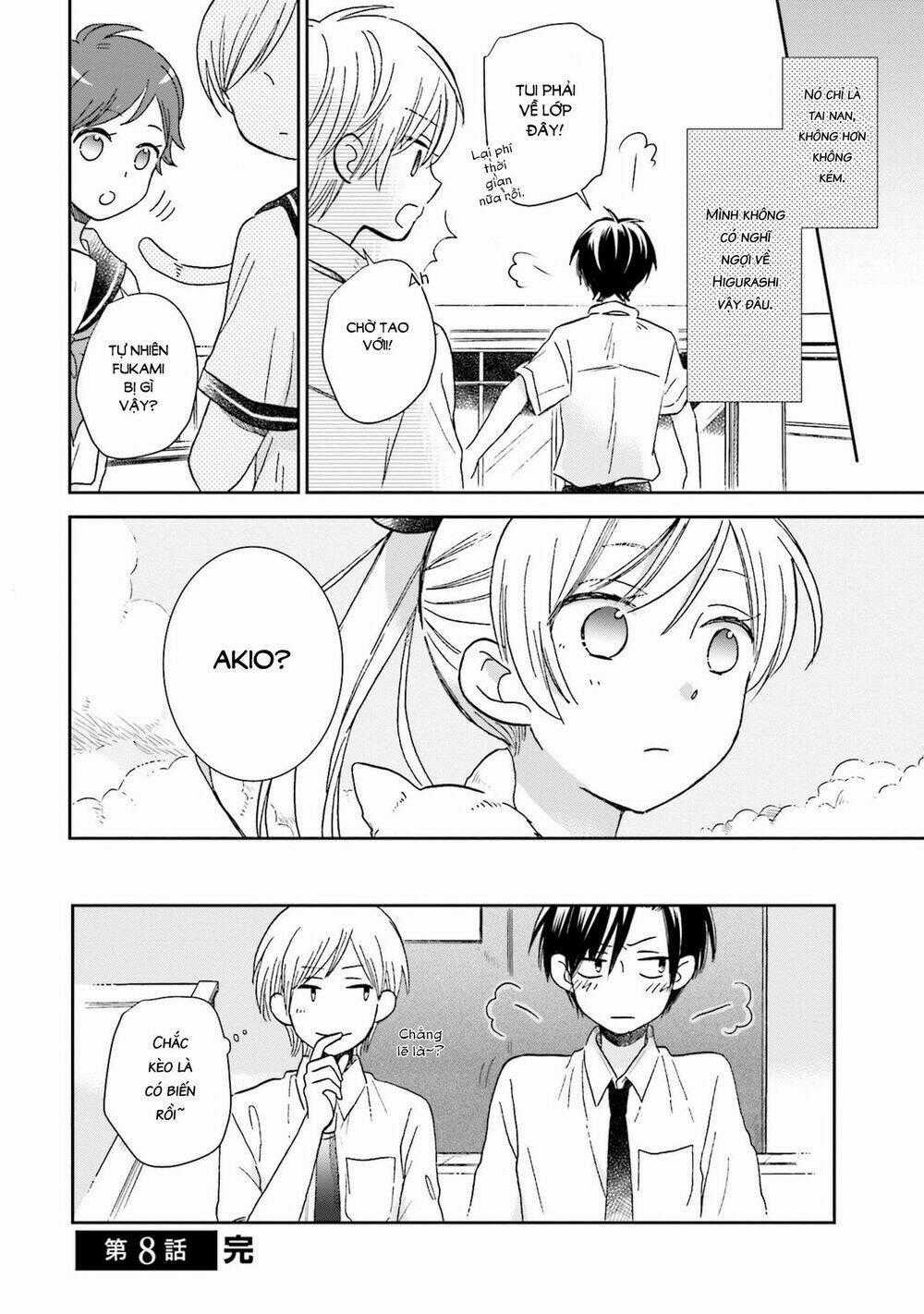 Mối Tình Này Không Nằm Trong Kế Hoạch Của Fukami-Kun Chapter 8 trang 14