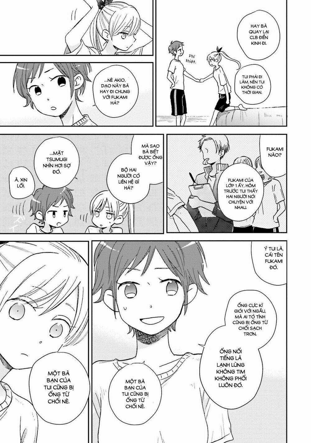 Mối Tình Này Không Nằm Trong Kế Hoạch Của Fukami-Kun Chapter 8 trang 7