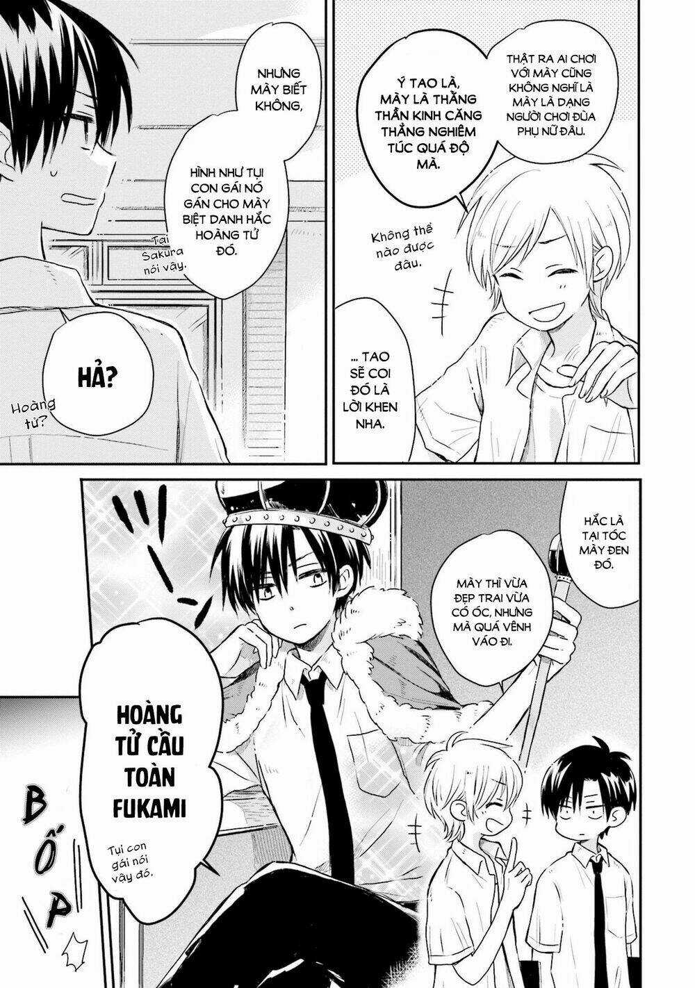 Mối Tình Này Không Nằm Trong Kế Hoạch Của Fukami-Kun Chapter 9 trang 3
