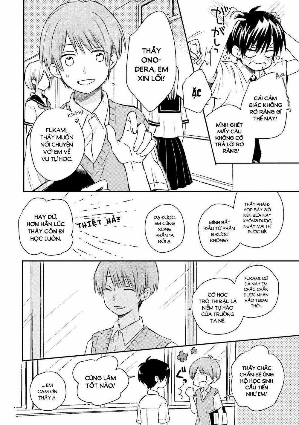 Mối Tình Này Không Nằm Trong Kế Hoạch Của Fukami-Kun Chapter 9 trang 6