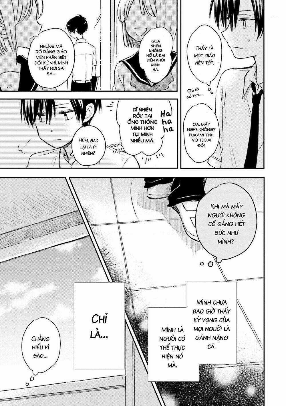 Mối Tình Này Không Nằm Trong Kế Hoạch Của Fukami-Kun Chapter 9 trang 7
