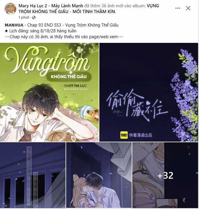 Mối Tình Thầm Kín Chapter 93.1 trang 1