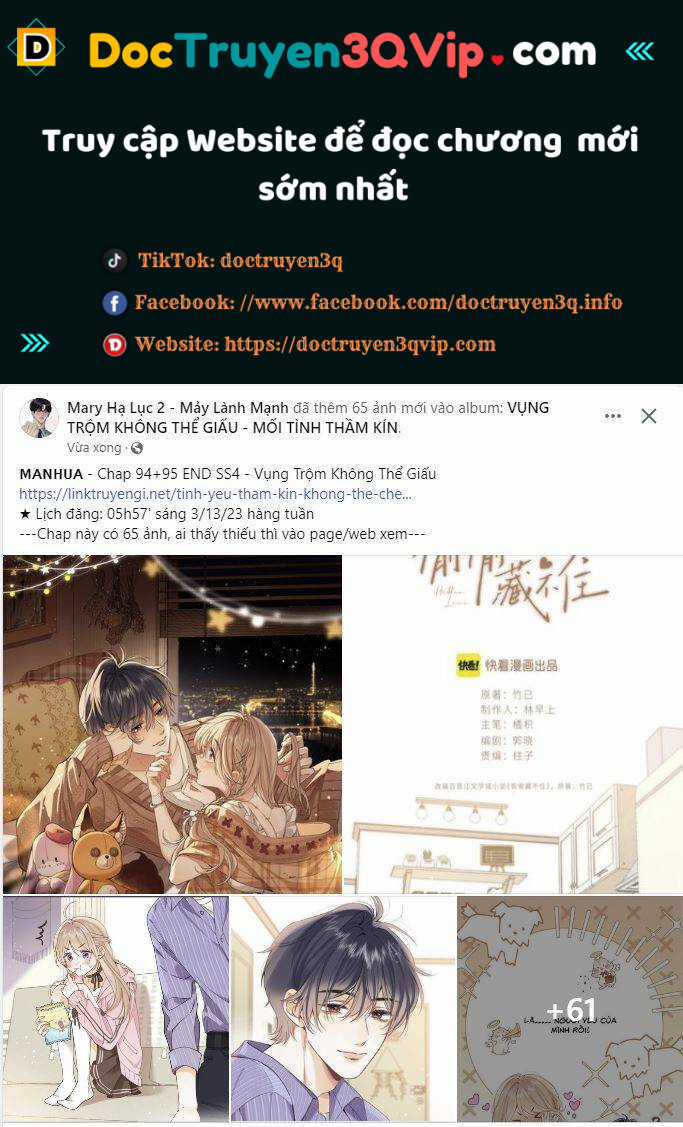 Mối Tình Thầm Kín Chapter 95.1 trang 1