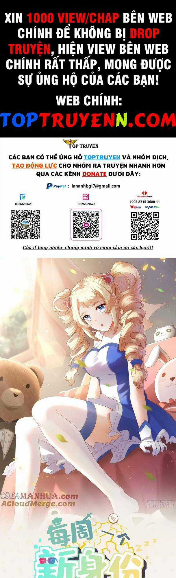 Mỗi Tuần Ta Có Một Thân Phận Mới Chapter 88 trang 0