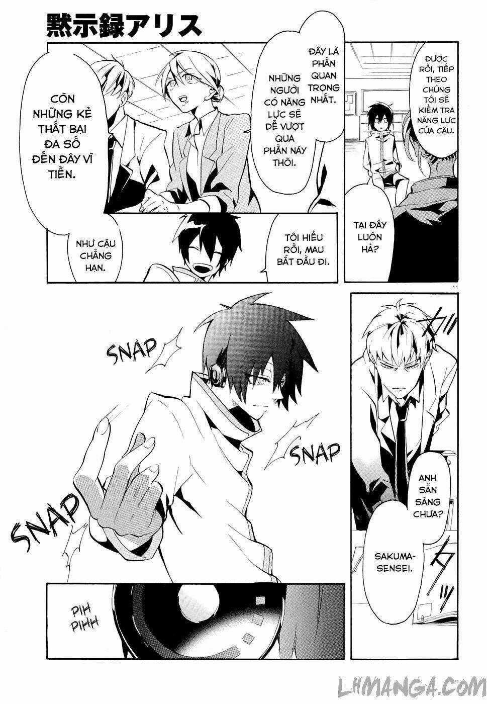 Mokushiroku Alice Chapter 1 trang 11