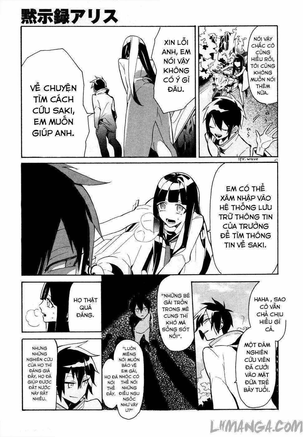 Mokushiroku Alice Chapter 1 trang 21