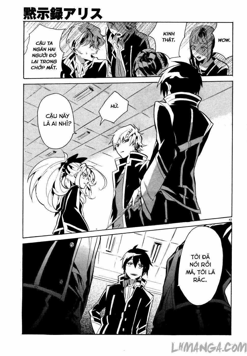Mokushiroku Alice Chapter 1 trang 42