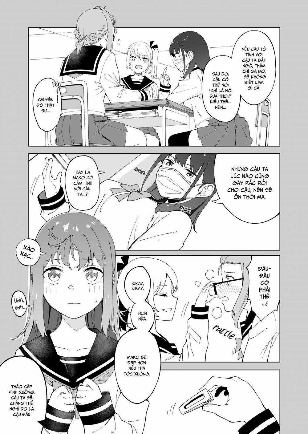 Mondaiji Ni Katenai Onna No Ko No Hanashi Chapter 1 trang 6