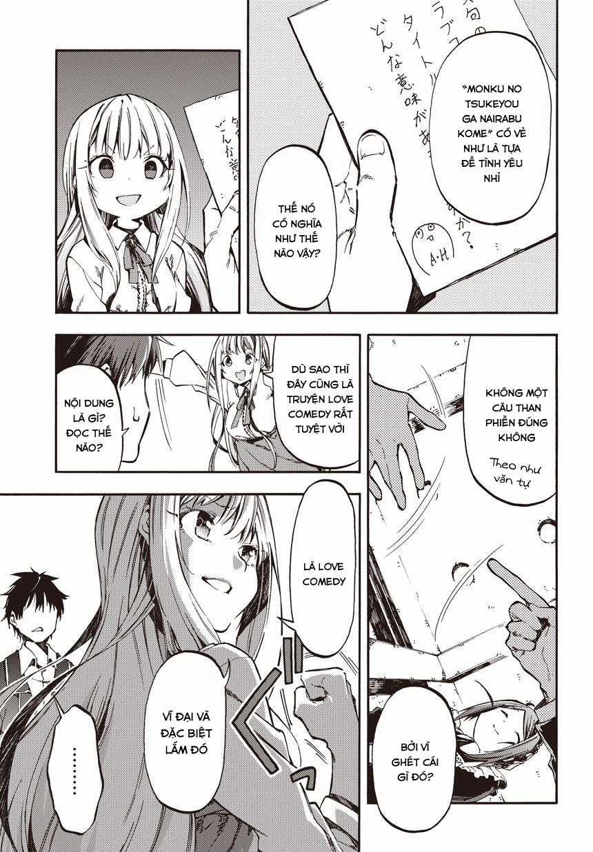 Monku No Tsukeyou Ga Nai Rabukome Chapter 10.1 trang 4
