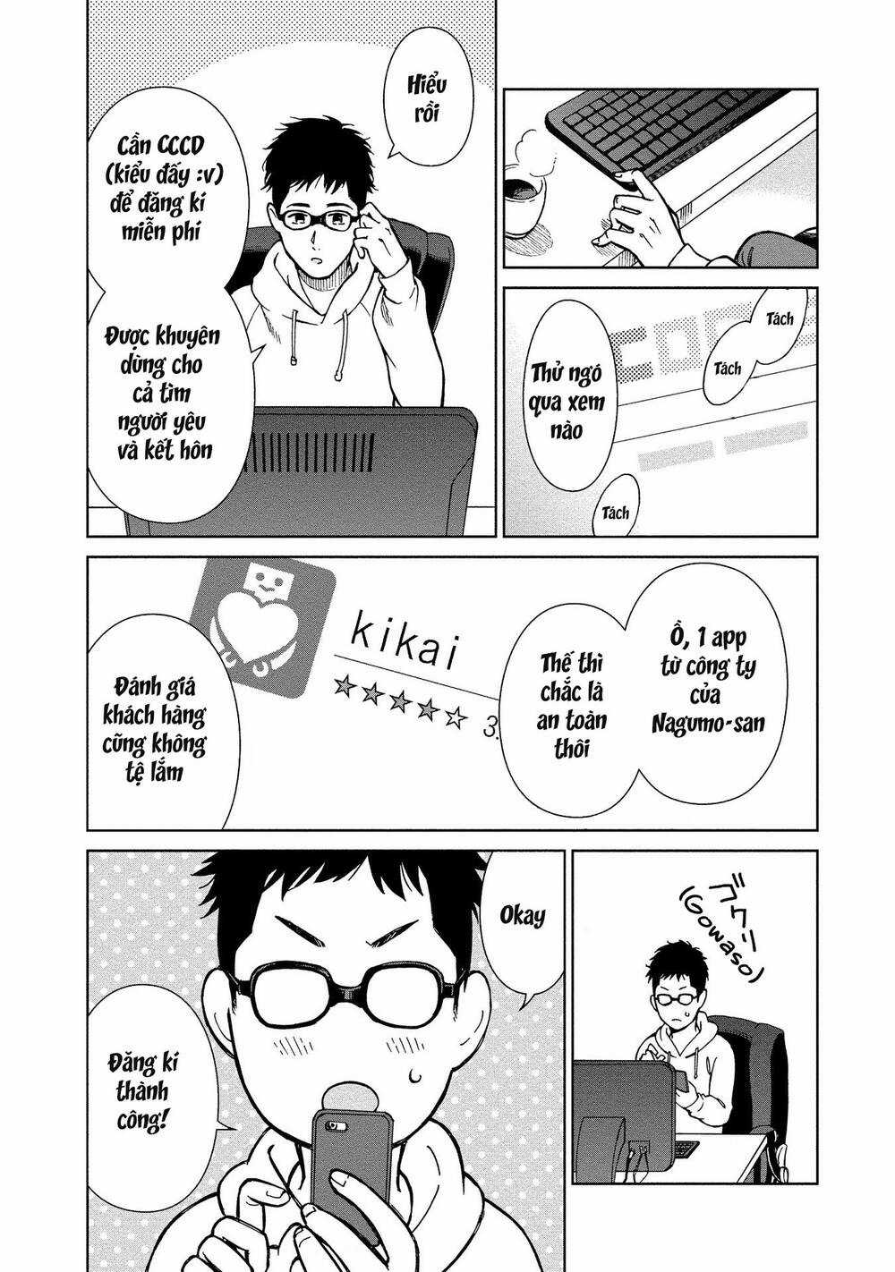 Mononoke Kanojo-tachi to Matching Shita Shushoku no Ore Chapter 1 trang 10