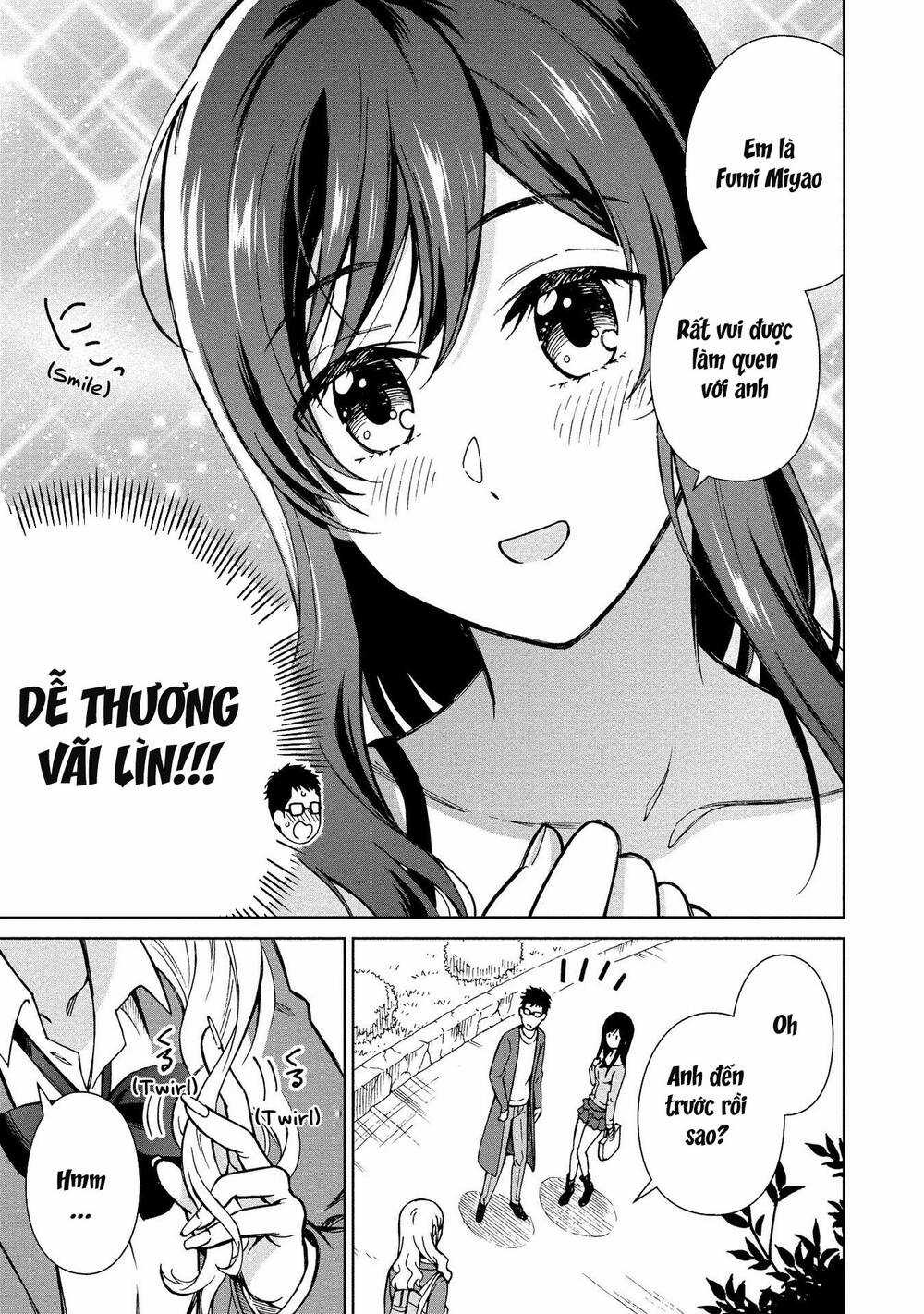 Mononoke Kanojo-tachi to Matching Shita Shushoku no Ore Chapter 1 trang 14