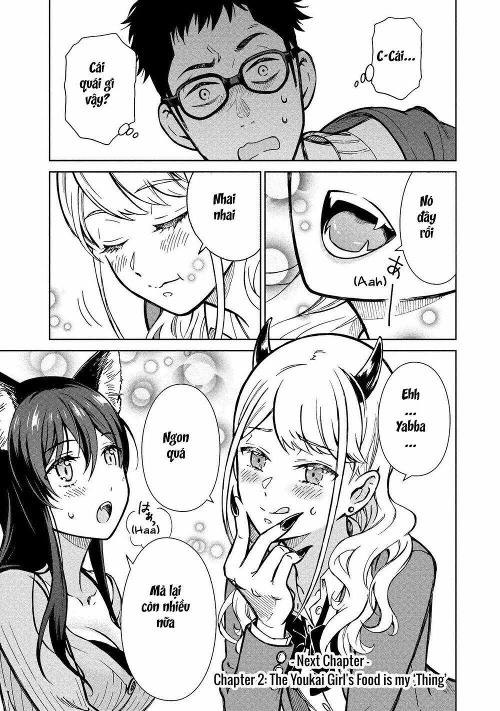 Mononoke Kanojo-tachi to Matching Shita Shushoku no Ore Chapter 1 trang 36